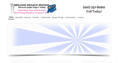 Desktop Screenshot of breannedemack.com